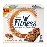 Nestlé Fitness Crunchy Caramel - 4x23.5g barrette ai cereali integrali