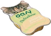 Oasy gatto delicatesse pate con selvaggina vaschetta 85 gr