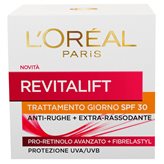 L'Oréal Paris Revitalift Crema Viso Anti-Rughe SPF30 Rassodante con Pro-Retinolo