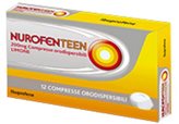 Reckitt Benckiser NurofenTeen Ibuprofene 200mg Gusto Limone 12 Compresse Orodispersibili