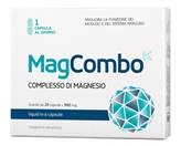 MagCombo - Integratore alimentare a base di Magnesio puro concentrato - 20 capsule