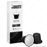 10 Capsule Caffè Bialetti Noir Gusto Forte Cialde Compatibili Nespresso
