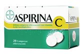 Bayer aspirina c 400mg + 200mg compresse effervescenti con vitamina c 20 compresse