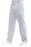 Pantaloni Bianco Uomo Donna Estetista Beauty Center Medico 100% Cotone 044000 - L