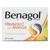 Benagol Pastiglie con Vitamina C gusto Arancia 36 Pastiglie