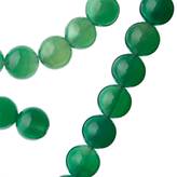 Agata Verde - Filo di sfere lisce da 10mm