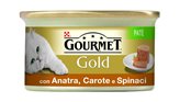 Gourmet gold pate con anatra carote e spinaci 85 gr