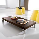 Tavolino rettangolare salotto in legno Anna1 - Colore : Rovere moro