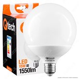 Qtech Lampadina LED E27 15W Globo G120