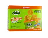 EnerZona Chips gusto Classico 40 30 30 snack di soia confezione da 5 sacchetti