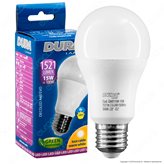Duralamp Decoled Evo Lampadina LED E27 15W Bulb A60 - Colore : Bianco Freddo