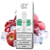 Apple Ice Izy One Pod Mod Usa e Getta - 600 Puffs - Nicotina : 0 mg/ml- ml : 2
