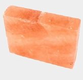 KIt 10 mattoni di sale himalayano cristallino ideale per pareti e grotte di sale - Dimensioni : 20 x 10 x 5 cm, Versione : 1 faccia ruvida - 5 facce lisce