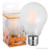 SkyLighting Lampadina LED E27 10W Bulb A67 Frost Filamento Dimmerabile