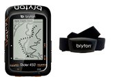 Ciclocomputer GPS bici BRYTON Rider 450H fascia cardio