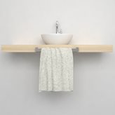Porta asciugamani 003 mensola lavabo - Colore : Cromato, Dimensioni : 45 cm