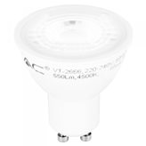 LAMPADINA LED V-Tac GU10 7W 38° 4500K Spot - 1658 Bianco Naturale