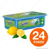 [EBAY] Swiffer Panni Umidi al Limone per Scopa Lavapavimenti - Confezione da 24 Panni