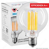 V-Tac VT-2338 Lampadina LED E27 18W Globo G95 Filament - SKU 2803