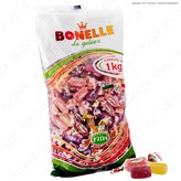 Caramelle Bonelle Le Gelées ai Gusti Frutta Senza Glutine - Busta 1000g