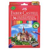 Matite colorate esagonali faber castell - 36 pz/36 col