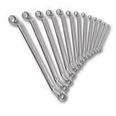 SET OF 13 OFFSET BIHEXAGONAL RING WRENCHES - Weight Kg : 4,2