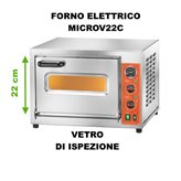Forno pizzeria Fimar MICRO22C elettrico 1 camera - Alimentazione : Monofase 220 Volt