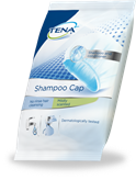TENA - Shampoo Cap - Cuffia shampoo pre-umidificata per lavaggio senza risciacquo