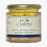 CAMPISI CONSERVE | Filetti di Pesce Spada in olio di oliva | 220 g