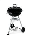 Barbecue a carbone Weber compact kettle Ø 47 cm nero 1221004