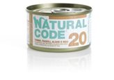 Natural Code 20 Tonno, Fagioli, Alghe e Riso 85 gr