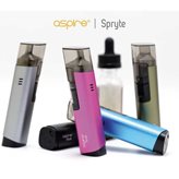 Aspire Kit Spryte POD Sigaretta Elettronica con Batteria Integrata da 650mAh e Pod da 3,5ml - Colore  : Olive Green