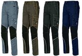 Pantaloni da lavoro Extreme ISSA LINE Stretch 8830B Elasticizzati Multitasche Slim Fit - Colore : Marrone- Taglia : L