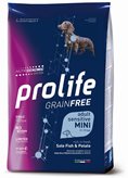 Prolife Grainfree Adult Sensitive Mini Sogliola e Patate - 2 kg
