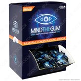 Mind The Gum Integratore Alimentare per Memoria Concentrazione ed Energia Mentale - Display da 150 Chewing Gum