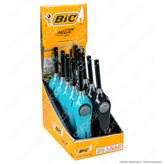 Bic Mega Lighter Multi Accendigas Multiuso Maxi Elettronico - Box da 10 Accendini