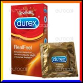 Preservativi Durex Real Feel - Scatola 6 pezzi