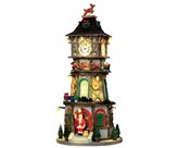 Lemax christmas clock tower, with 4.5v adaptor