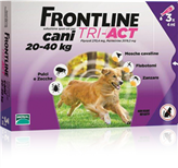 Frontline tri-act 3 pipette 4 ml 20-40 kg