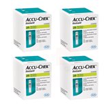 4X Accu-Chek Instant - Strisce Reattive per la Glicemia + Glucometro - Promo Pack 100 Test