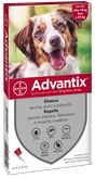 Elanco Advantix spot-on per cani 10-25 Kg 4 pipette