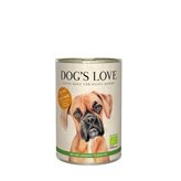 DOG'S LOVE - BIO TACCHINO CON AMARANTO, ZUCCA E PREZZEMOLO - PESO : 200gr