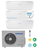 Condizionatore Samsung trial split Windfree AR9500M WIFI A++ 7000+7000+12000 AJ052MCJ3EH NEW 2018