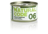 Natural Code 06 Pollo e Verdure 85 gr