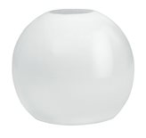 I-VLUPI - Paralume Tondo Vetro Bianco Opale F42