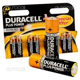 Duracell Plus Power Alcaline Stilo AA - Blister 8 Batterie