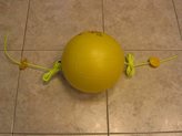 Pallone allenamento pallavolo con elastici