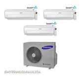 Condizionatore Samsung Trial Split Inverter 7000+7000+12000 7+7+12 Btu AR5500M Wi-Fi A++ AJ052FCJ3EH/EU - <b>Estensione Garanzia 3:</b> Nessuno<br /><b>Accessori Climatizzatore:</b> Nessuno