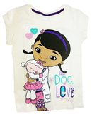 T-Shirt Dottoressa Peluche 'With love' - Taglia : 4 anni