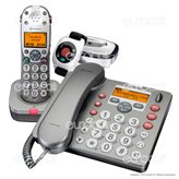 Amplicomms PowerTel 980 Telefono Fisso con Segreteria Cordless e Bracciale SOS per Portatori di Apparecchi Acustici